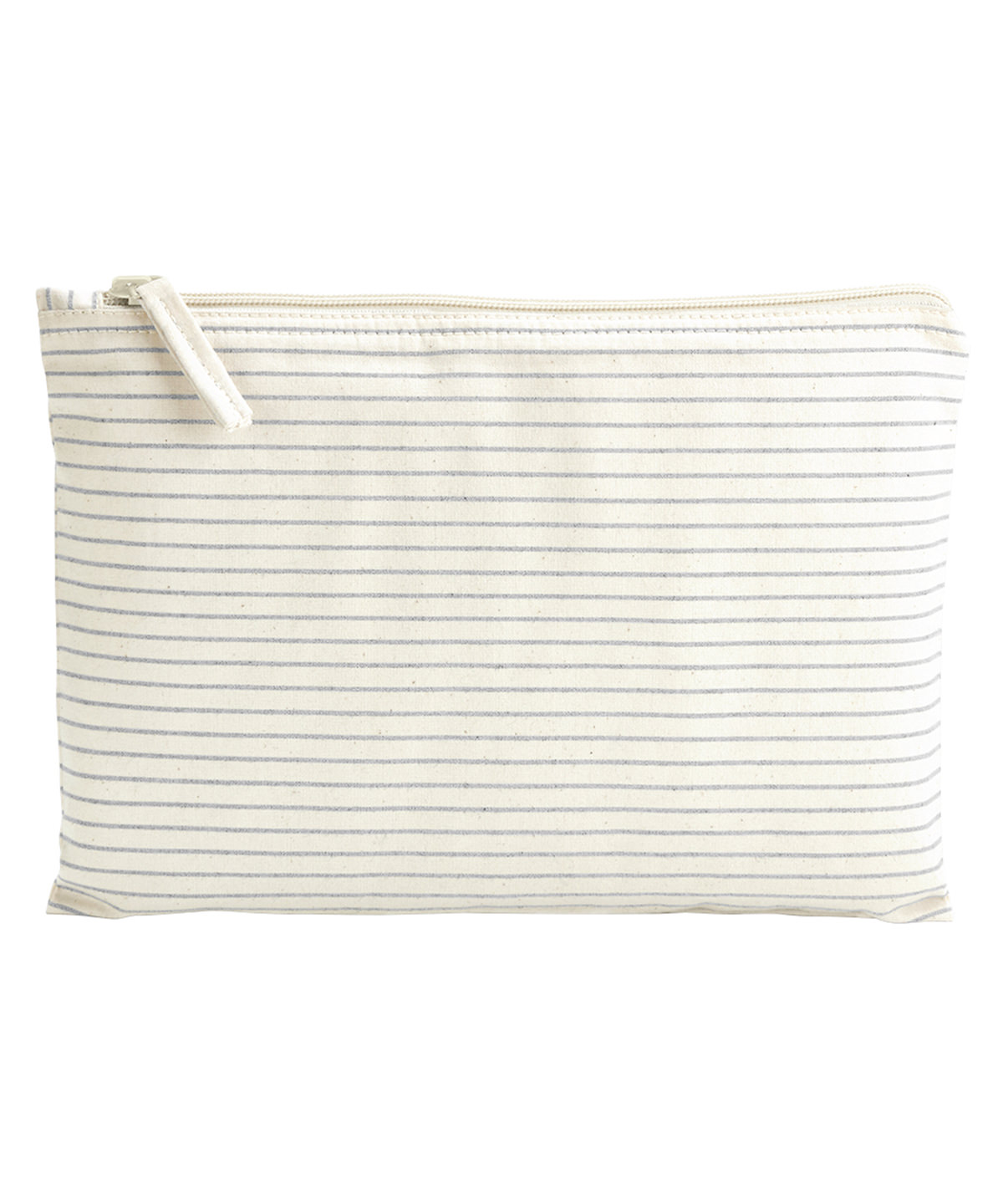 Westford Mill Striped organic accessory pouch GRST L
