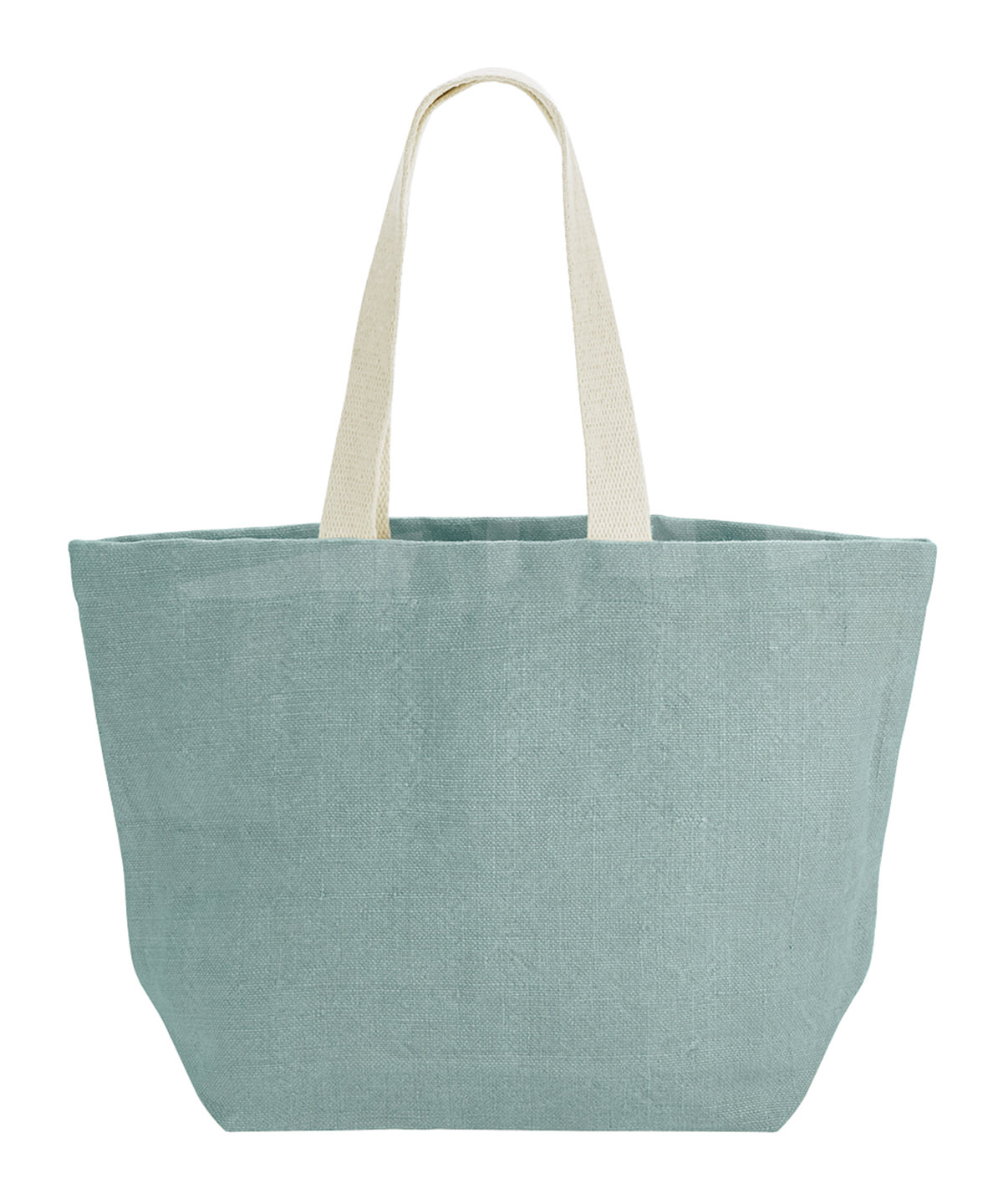 Soft washed jute beach bag image 3