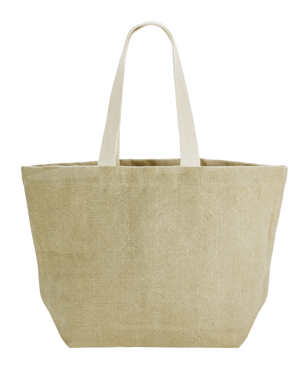 Soft washed jute beach bag image 4