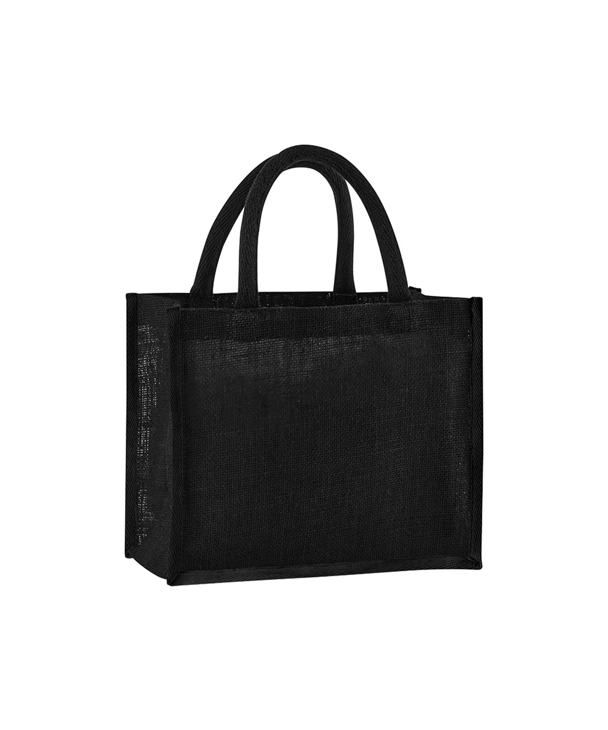 Natural starched jute midi tote image 2