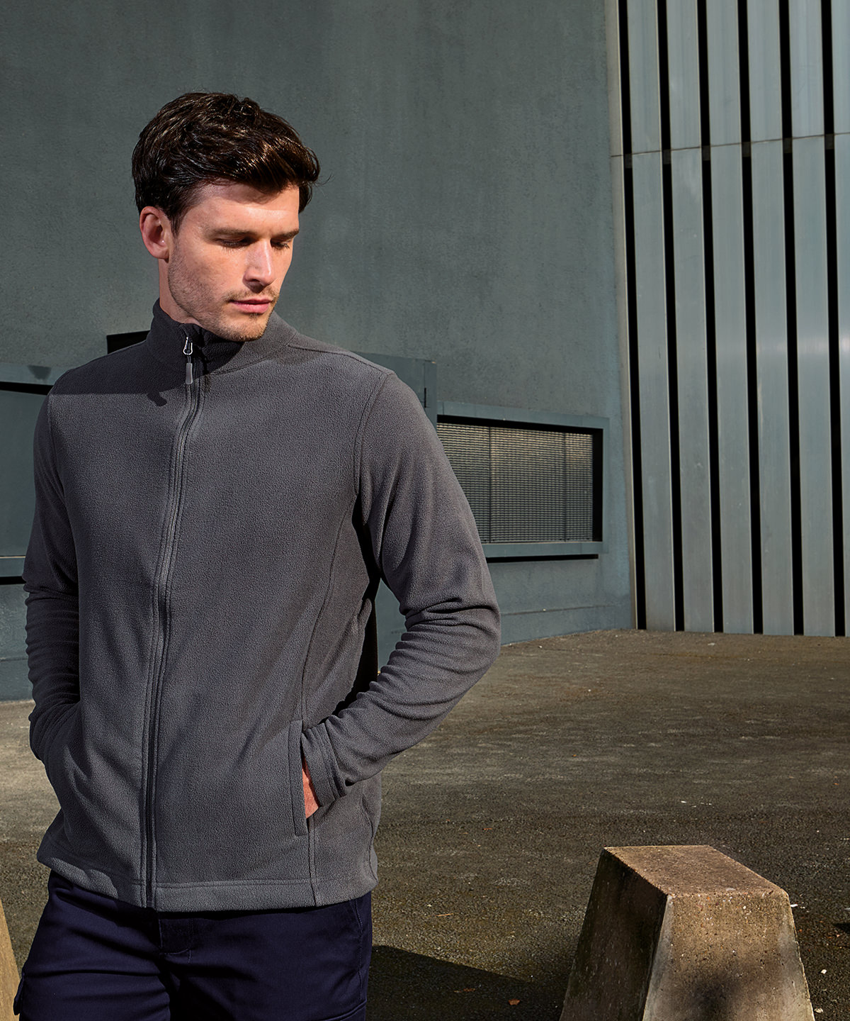 ‘Recyclight’ full-zip microfleece ‘Recyclight’ full-zip microfleece
