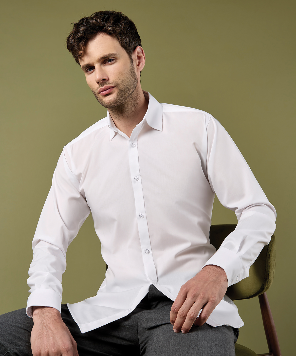 Business shirt long-sleeved (slim fit) Business shirt long-sleeved (slim fit)