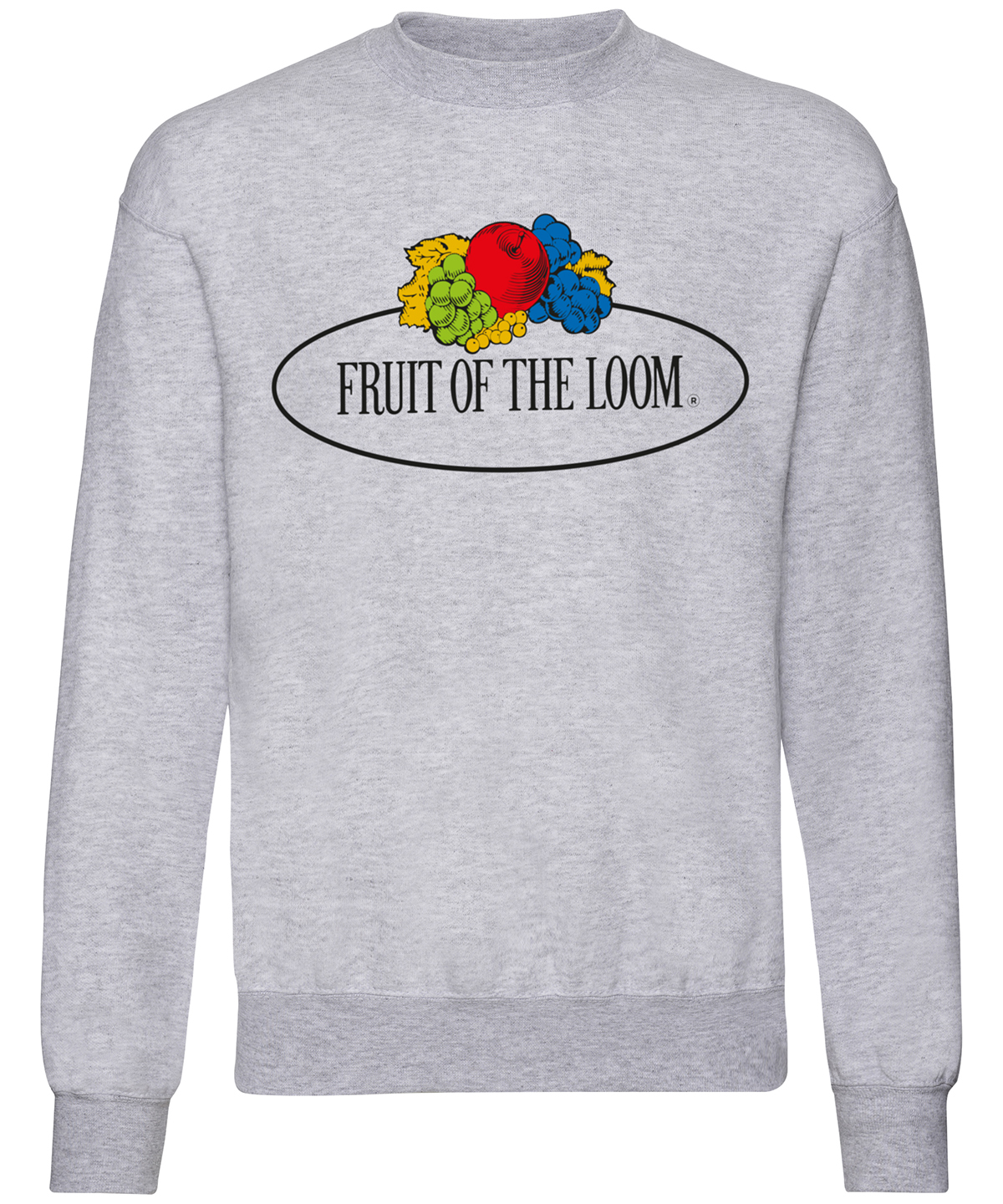 Vintage set-in sweatshirt large logo print