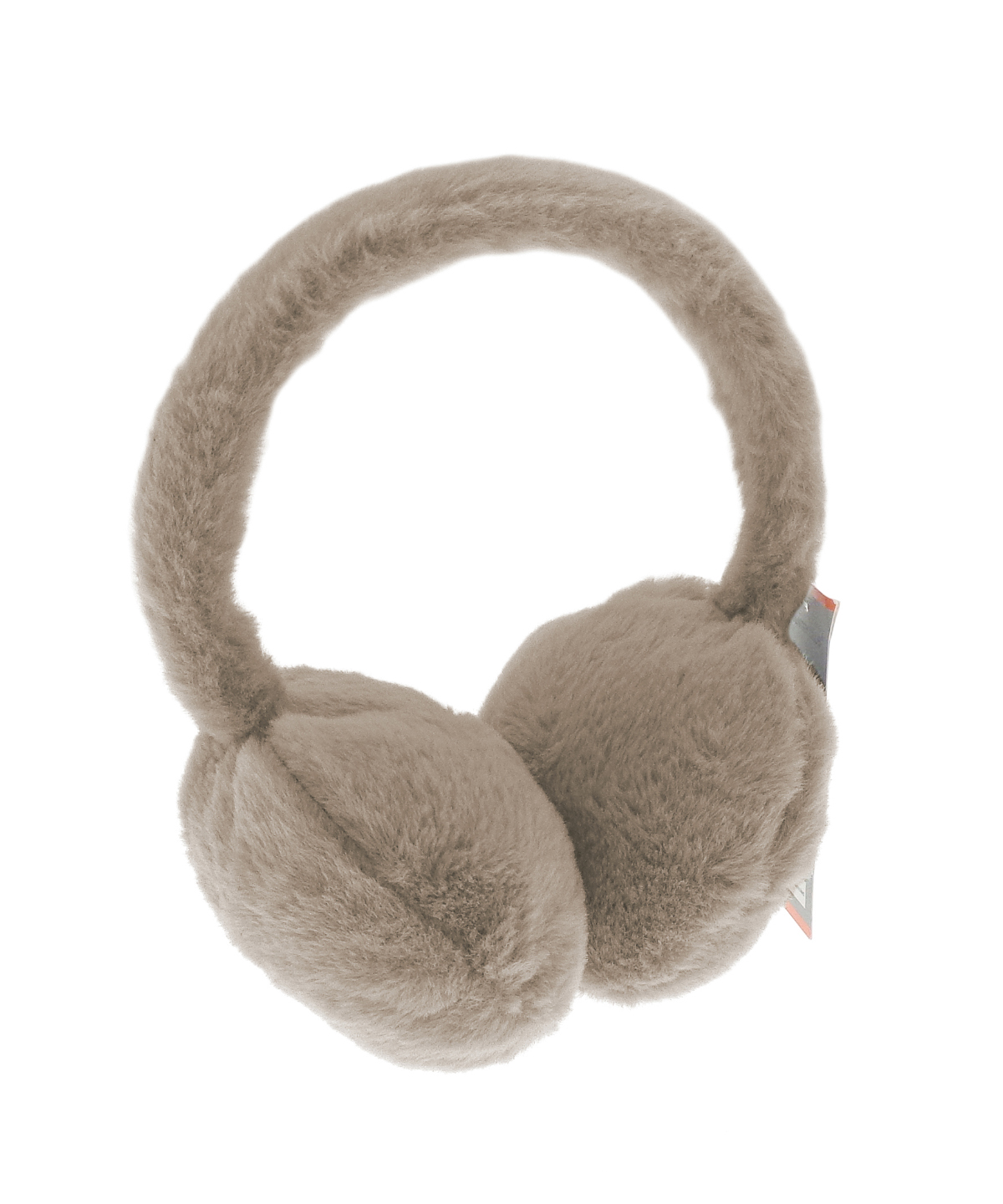 Faux fur earmuffs, front