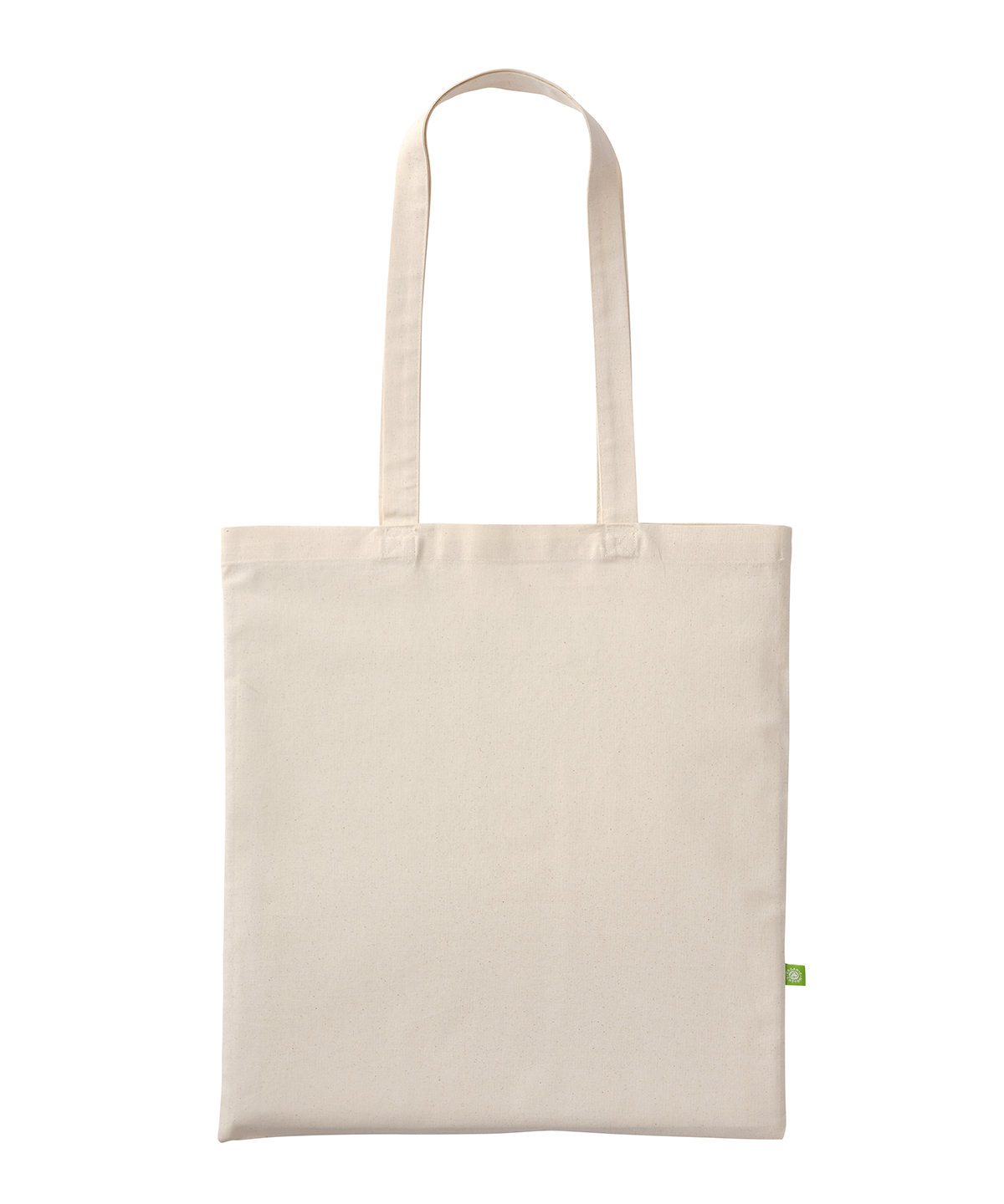 Organic cotton shopper long handle image 3