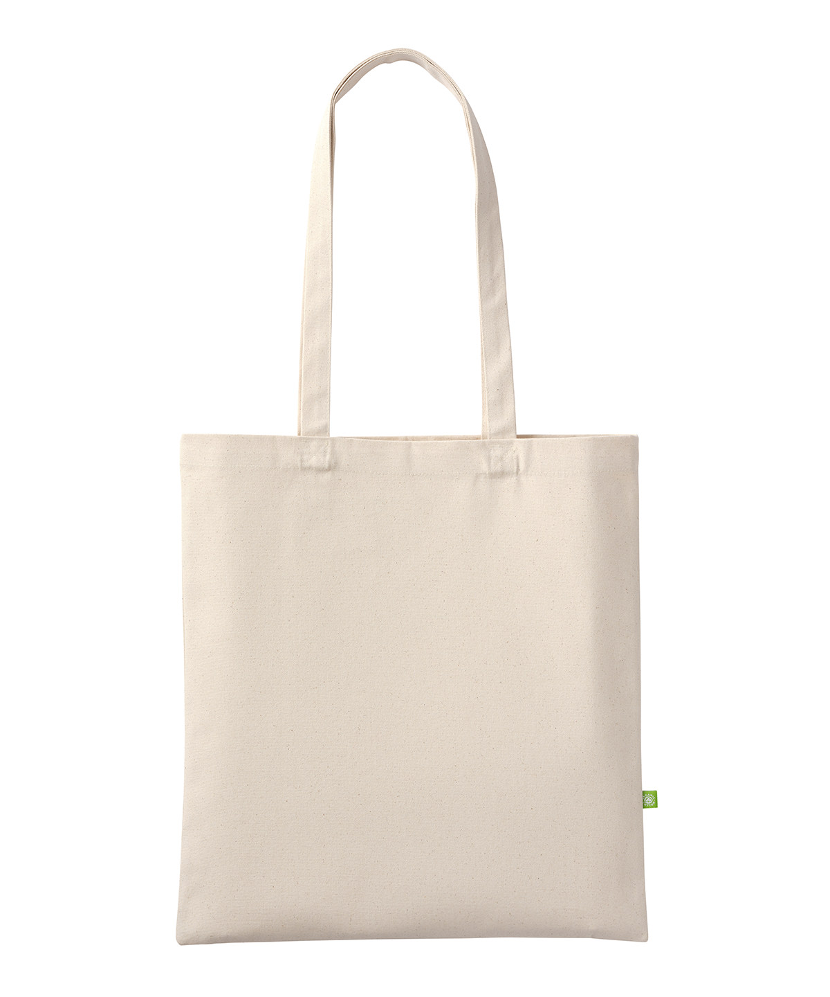 Premium organic canvas shopper long handle image 3