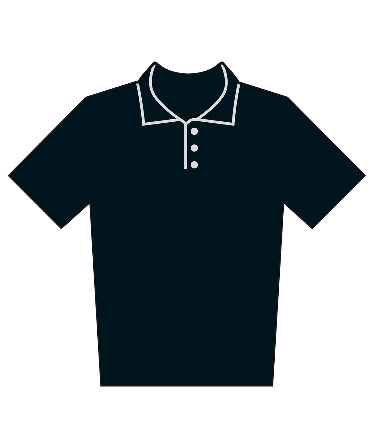 Finden & Hales Adults team polo shirt BLAC 3XL