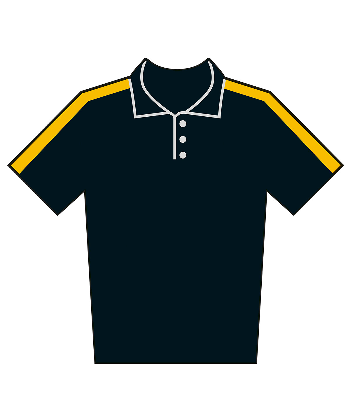 Adults team polo shirt image 3
