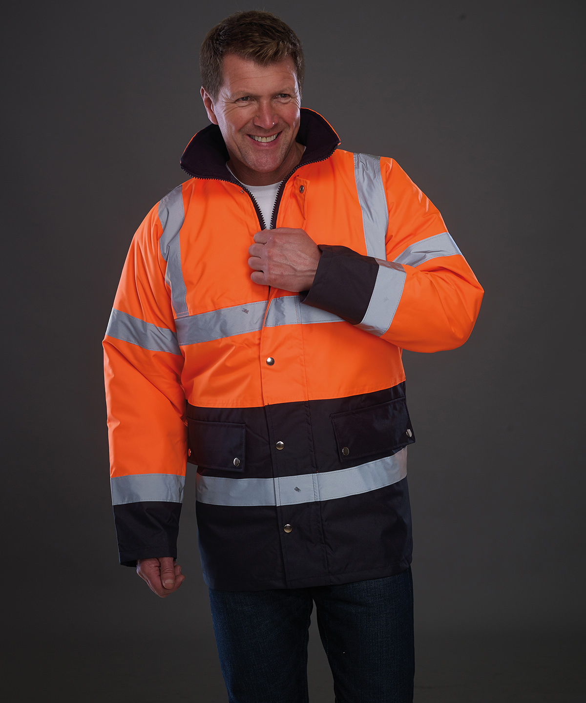 Picture of Hi-vis two-tone motorway jacket (HVP302)