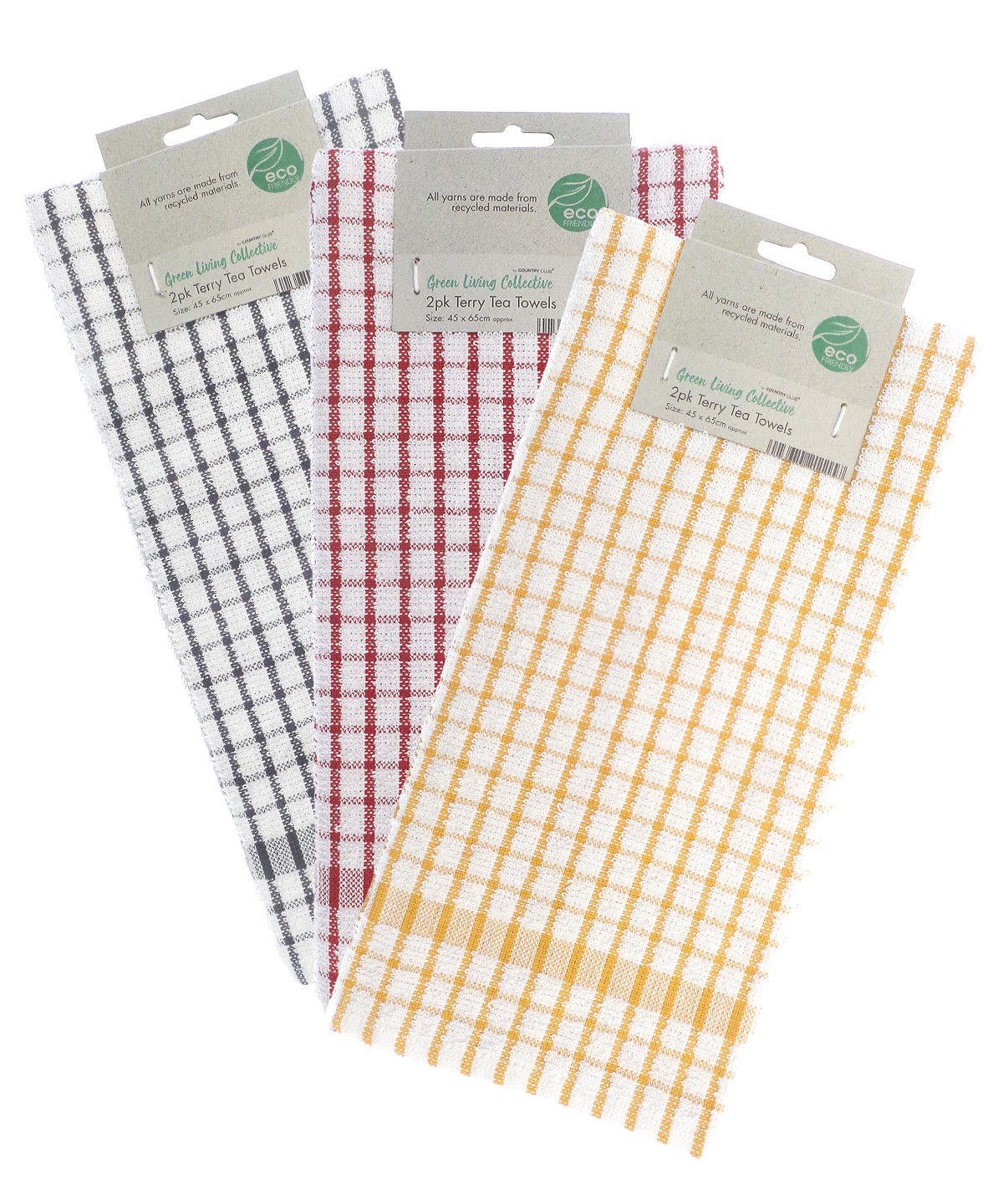 Recycled terry tea towels (2-pack) Recycled terry tea towels (2-pack)
