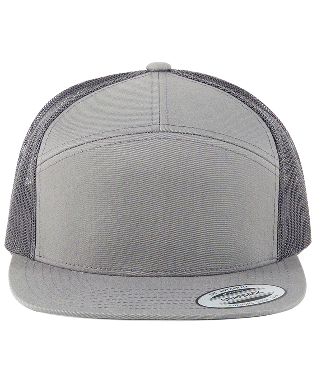 Yupoong 7-panel Classic Trucker Cap YP265 in Dark Grey
