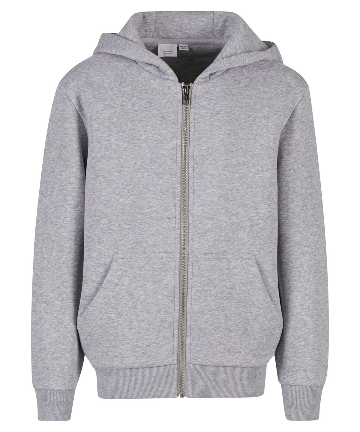 Kids fluffy zip hoodie image 4