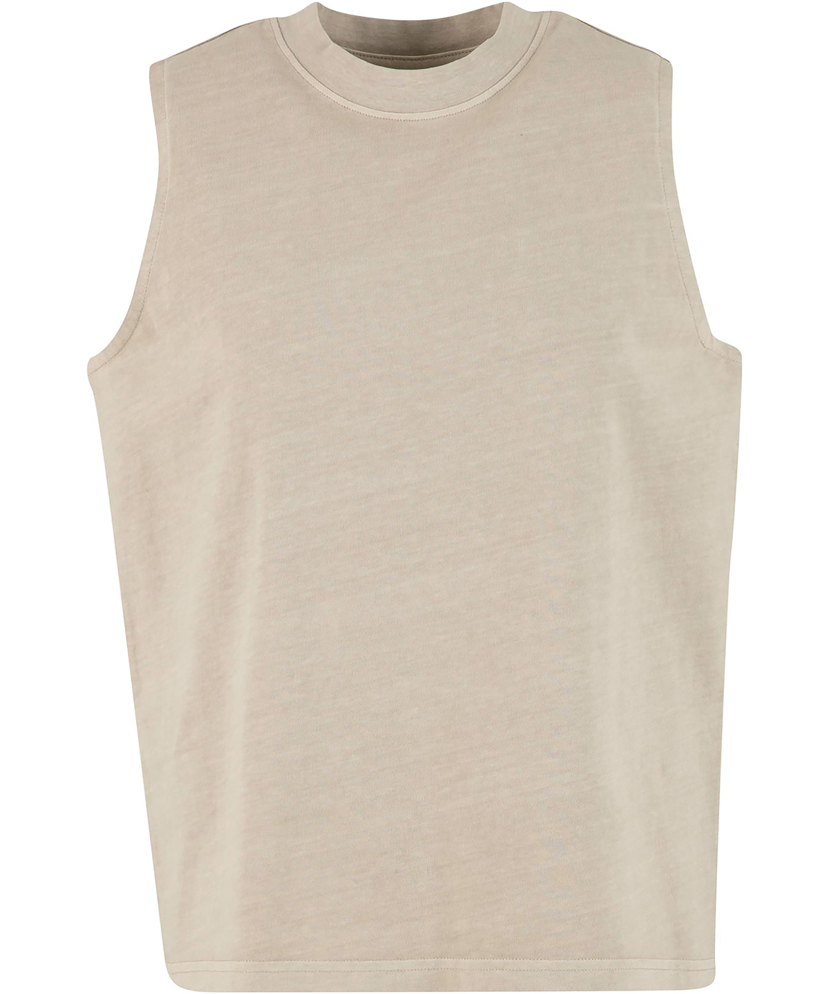 Build Your Brand Women’s vintage washed sleeveless tee CHDU S