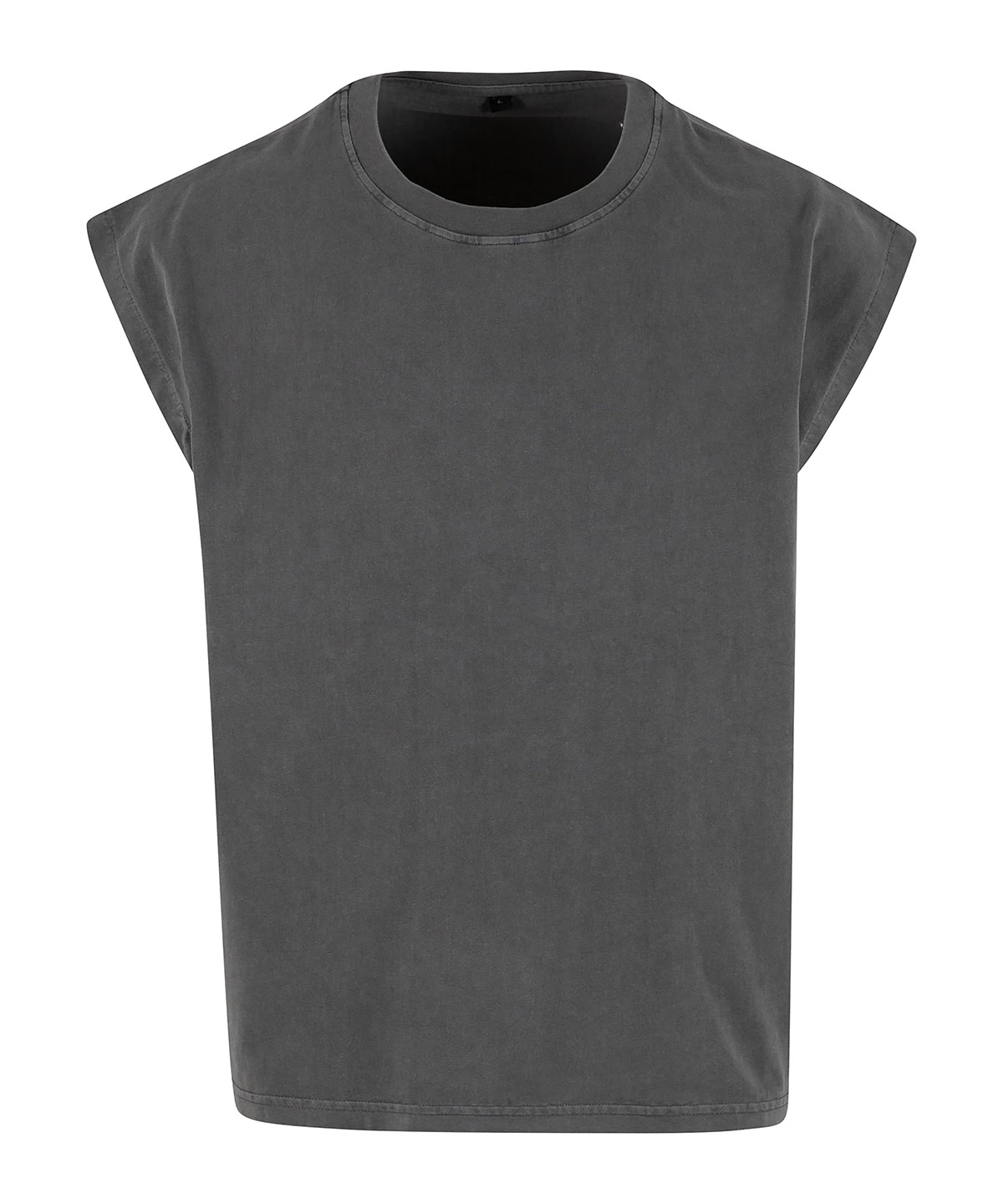 Vintage cropped heavy sleeveless tee image 3