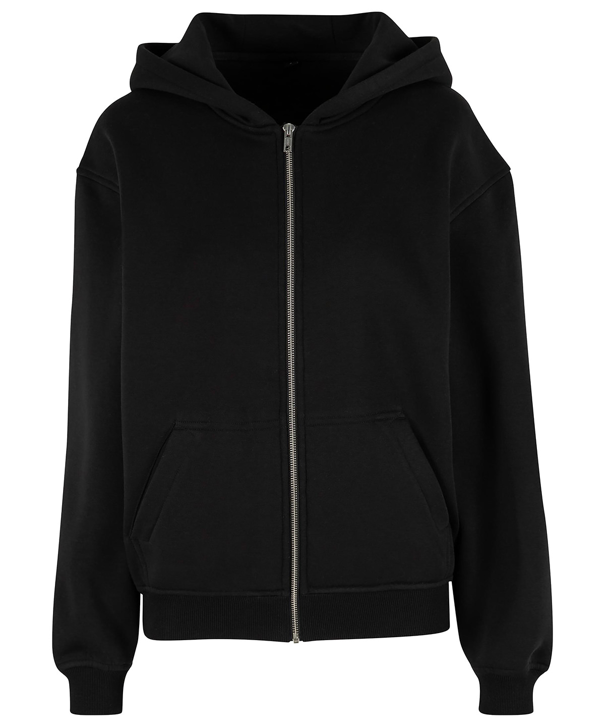 Women’s loose-fit zip hoodie image 2