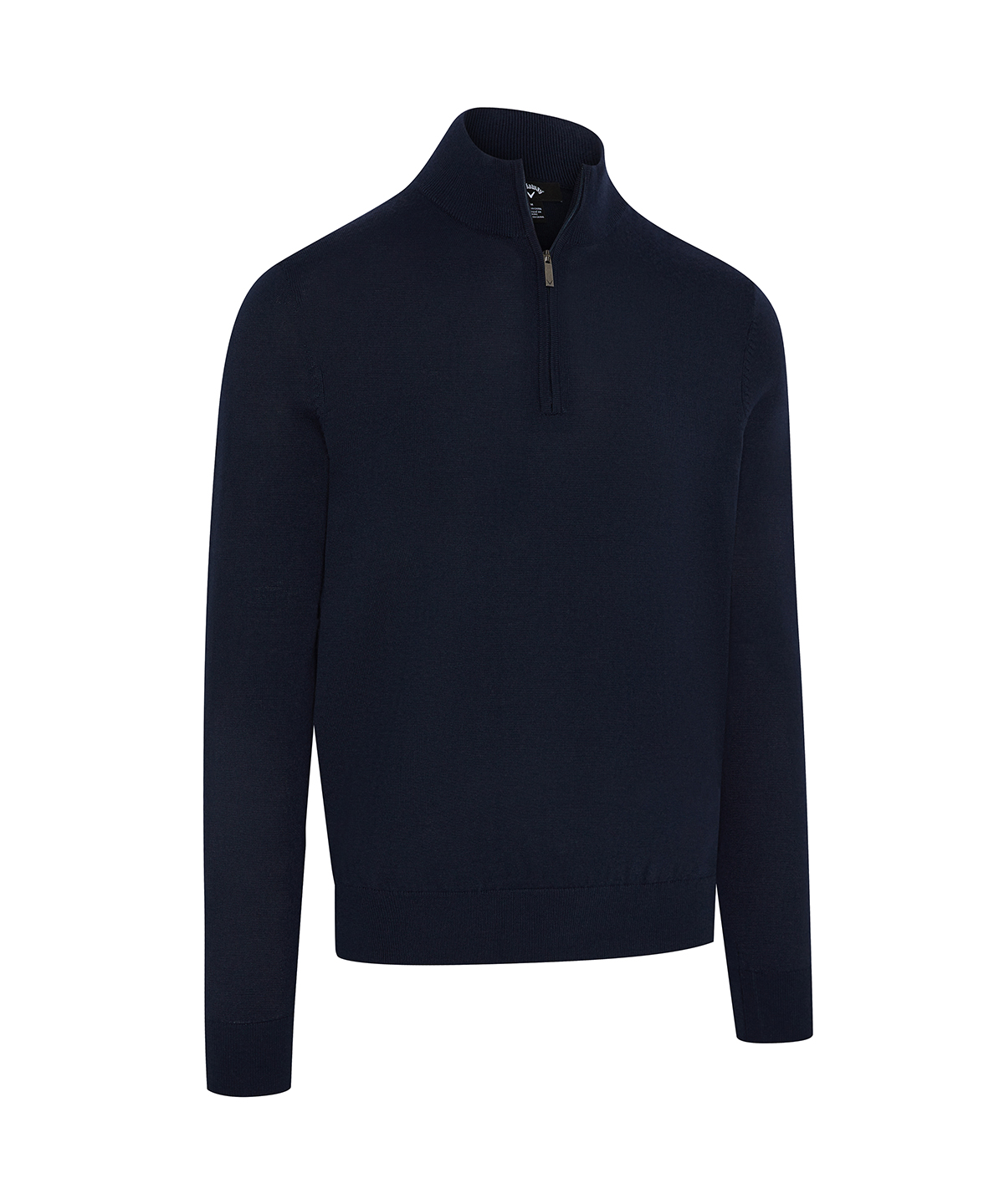 1/4-zip merino blend sweater image 3