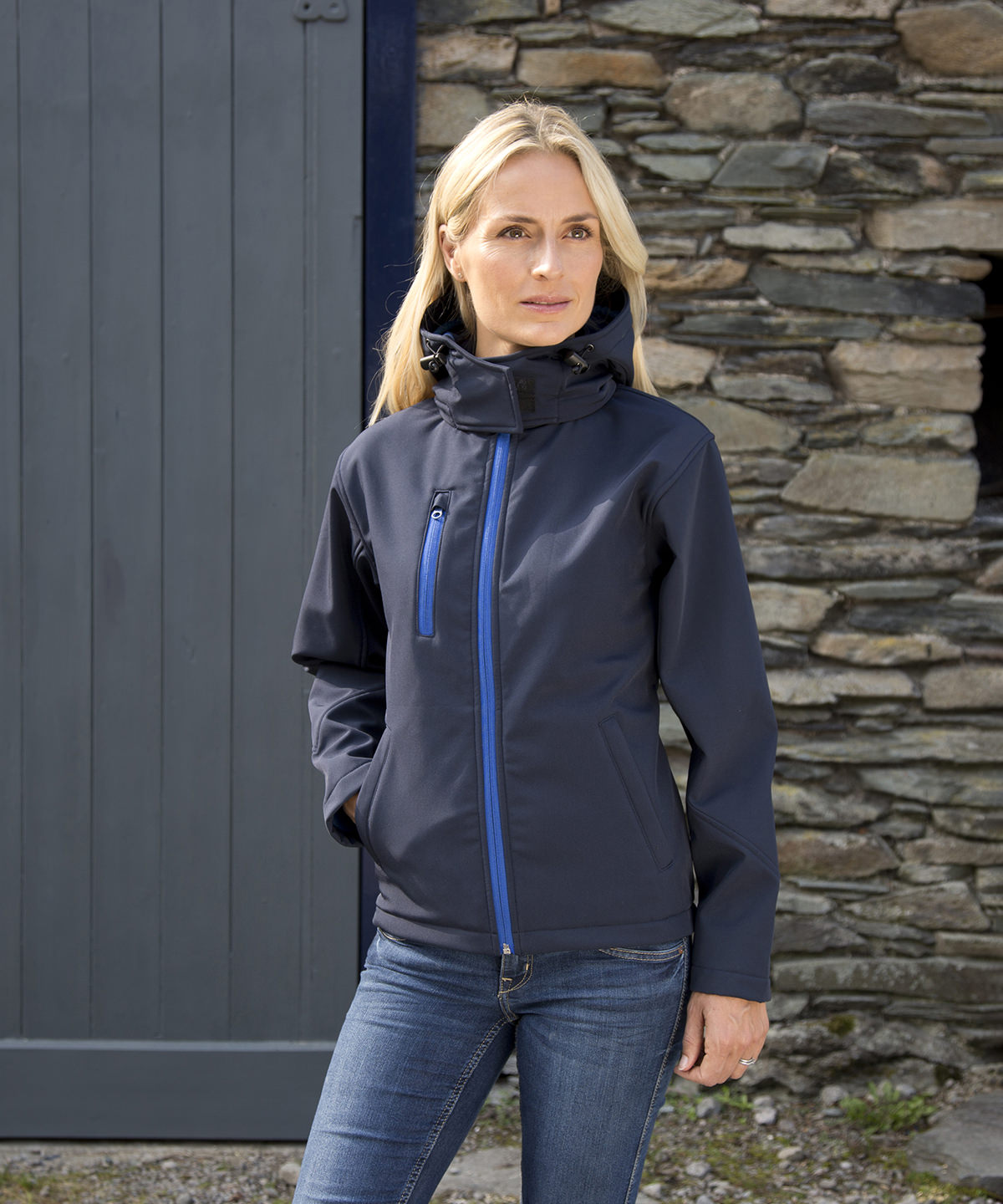 Picture of Women's Core TX performance hooded softshell jacket