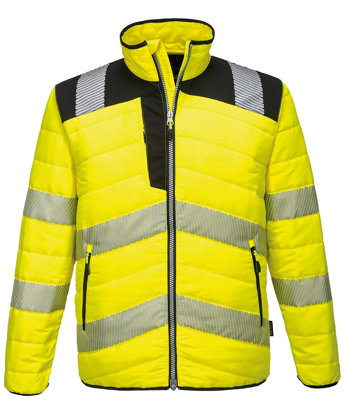 Portwest PW3 Hi-vis baffle jacket (PW371) YEBK M