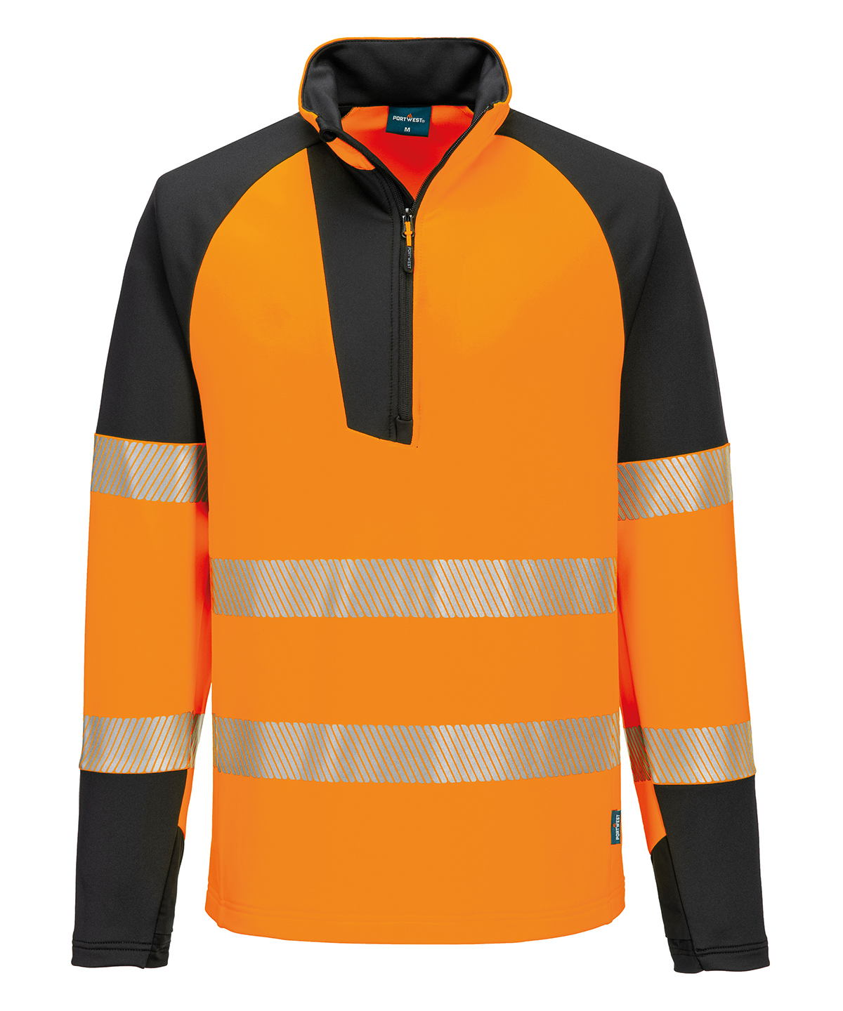 PW3 Hi-vis ¼-zip sweatshirt (T172) image 2