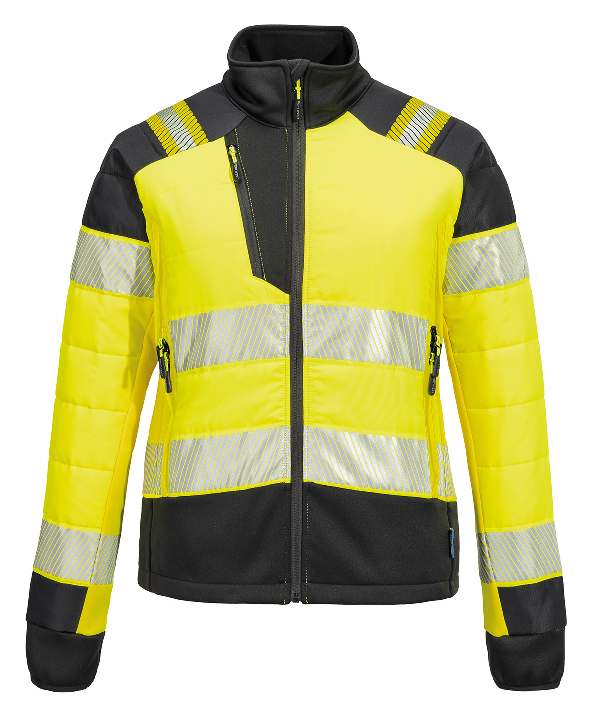 Women’s PW3 Hi-vis hybrid baffle jacket (T171) image 3
