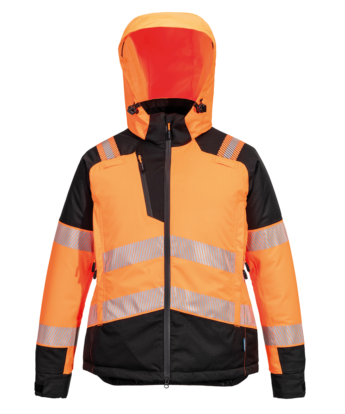 Portwest Women’s PW3 Hi-vis winter jacket (T162) ORBK XL