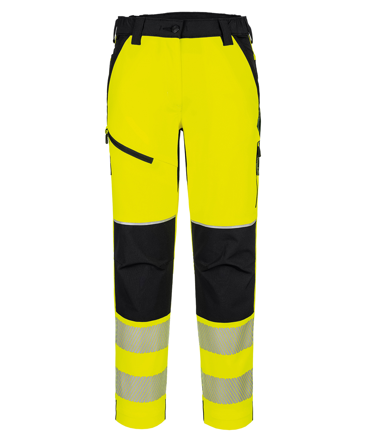 Portwest Women’s PW3 Hi-vis stretch trousers (T141) YEBK XS