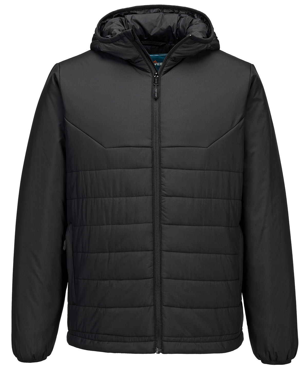 Professional hooded insulated baffle jacket (S608) image 2