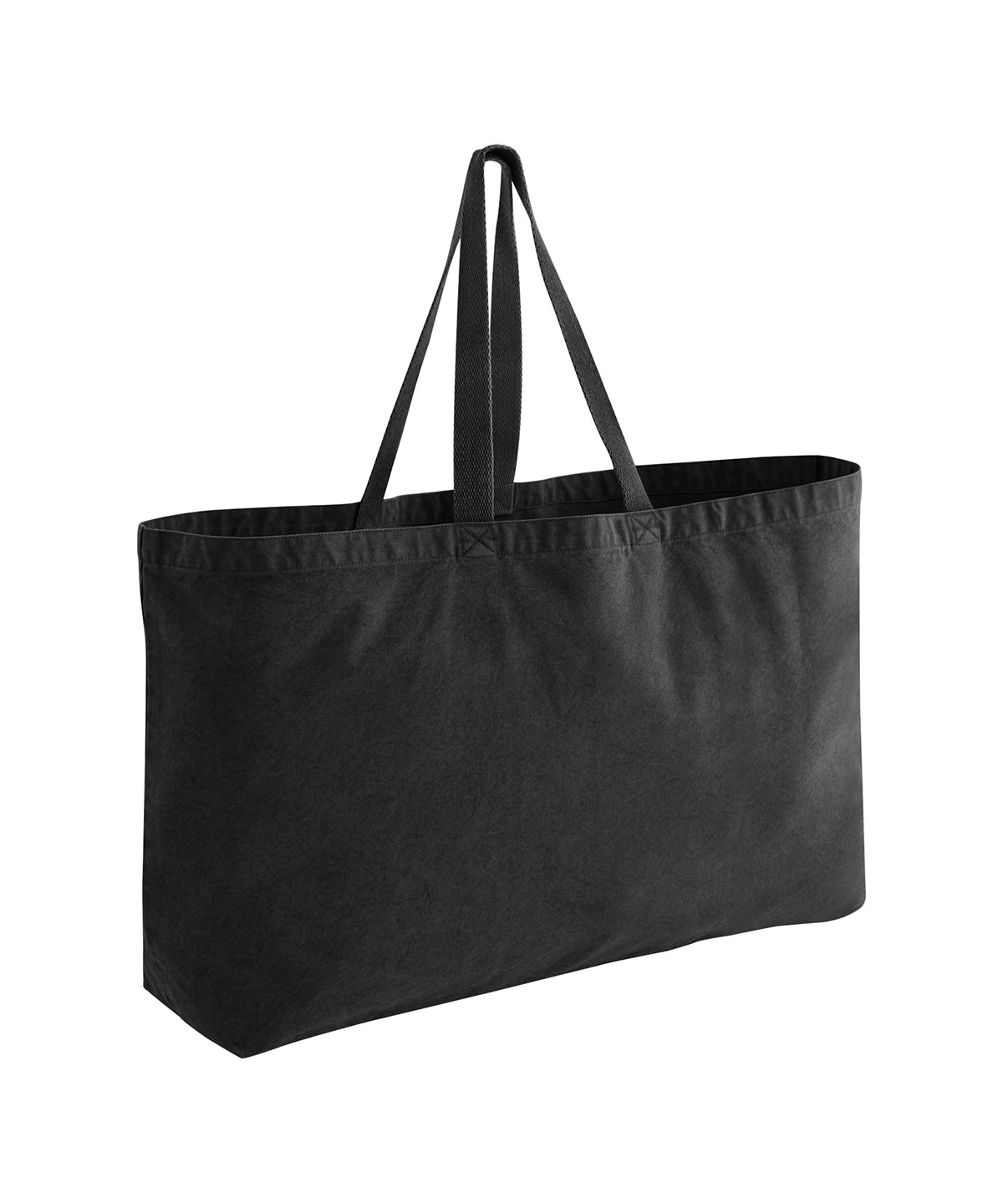 Garment-dyed oversized tote bag image 2