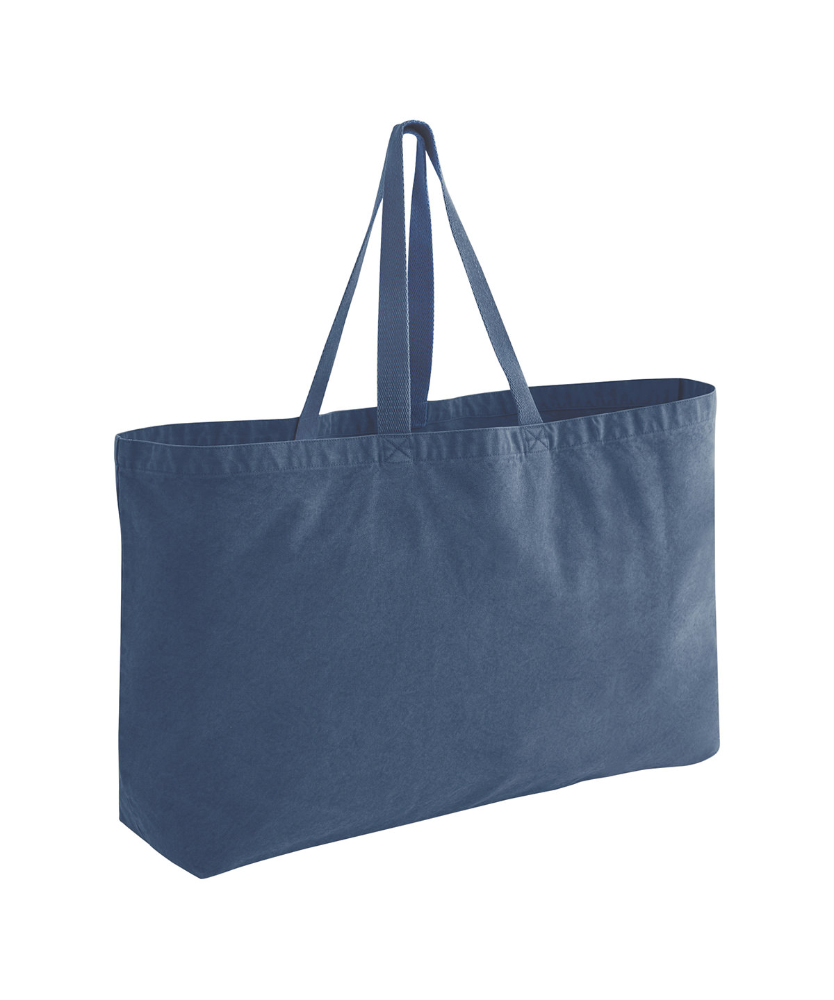 Garment-dyed oversized tote bag image 3
