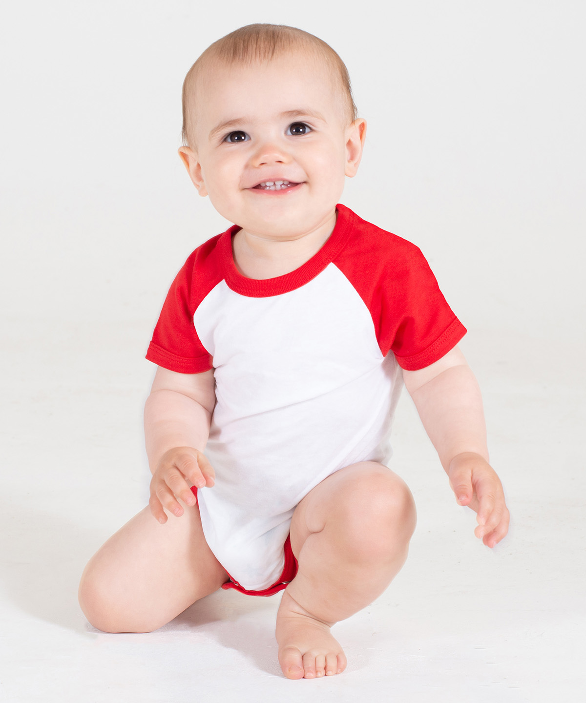 Picture of Essential short-sleeved baseball bodysuit