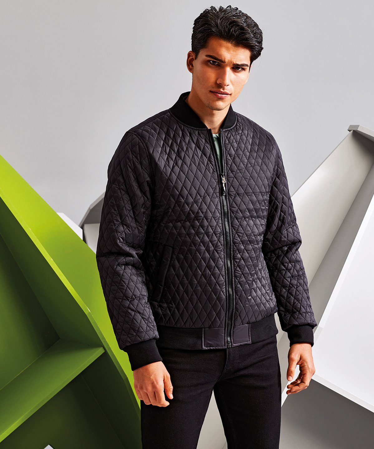 Picture of Quilted flight jacket