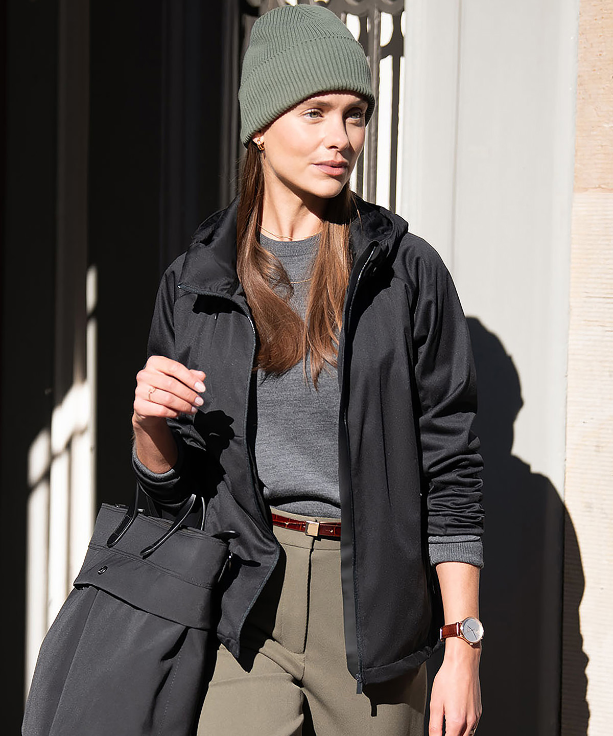 Women’s Fargo – functional hooded softshell-Nimbus