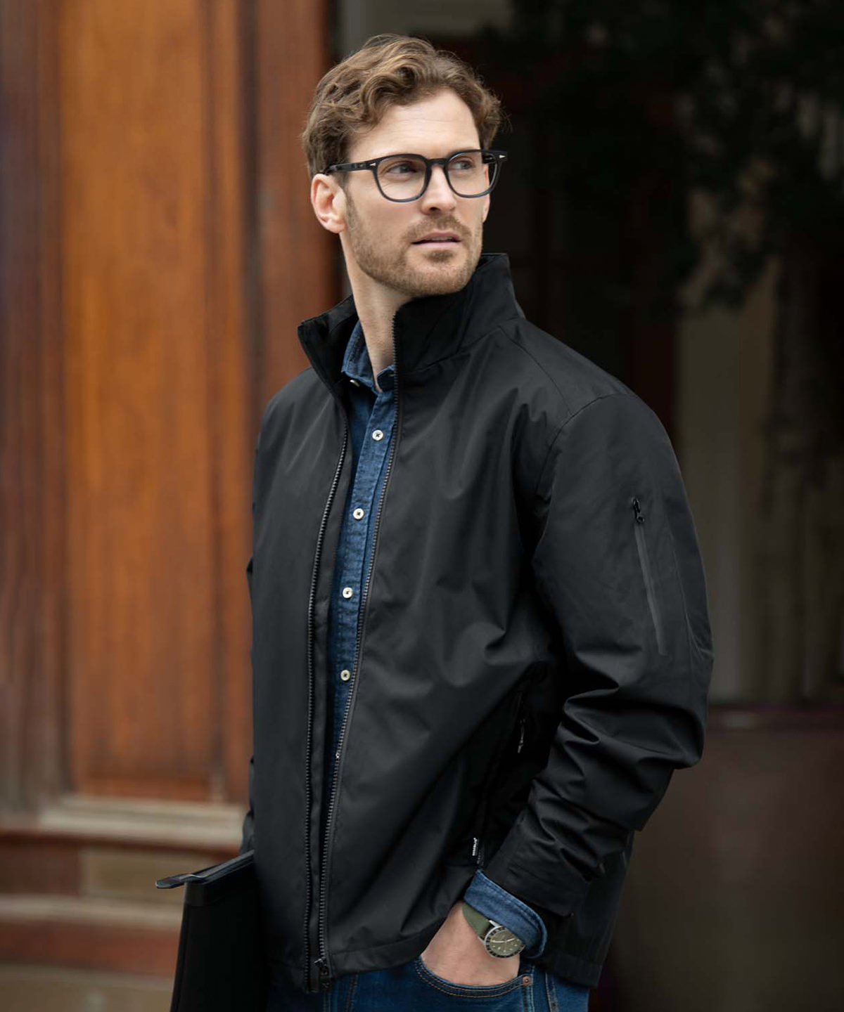Redmond men – elegant technical jacket-Nimbus
