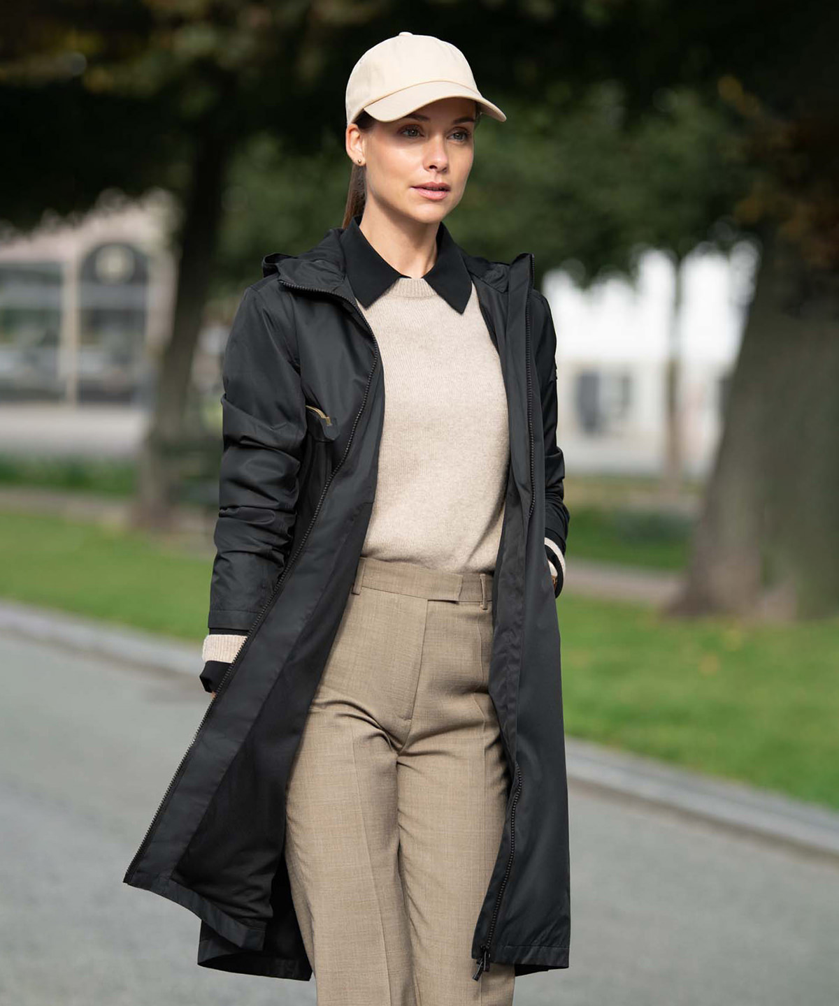 Women’s Redmond – elegant technical jacket-Nimbus