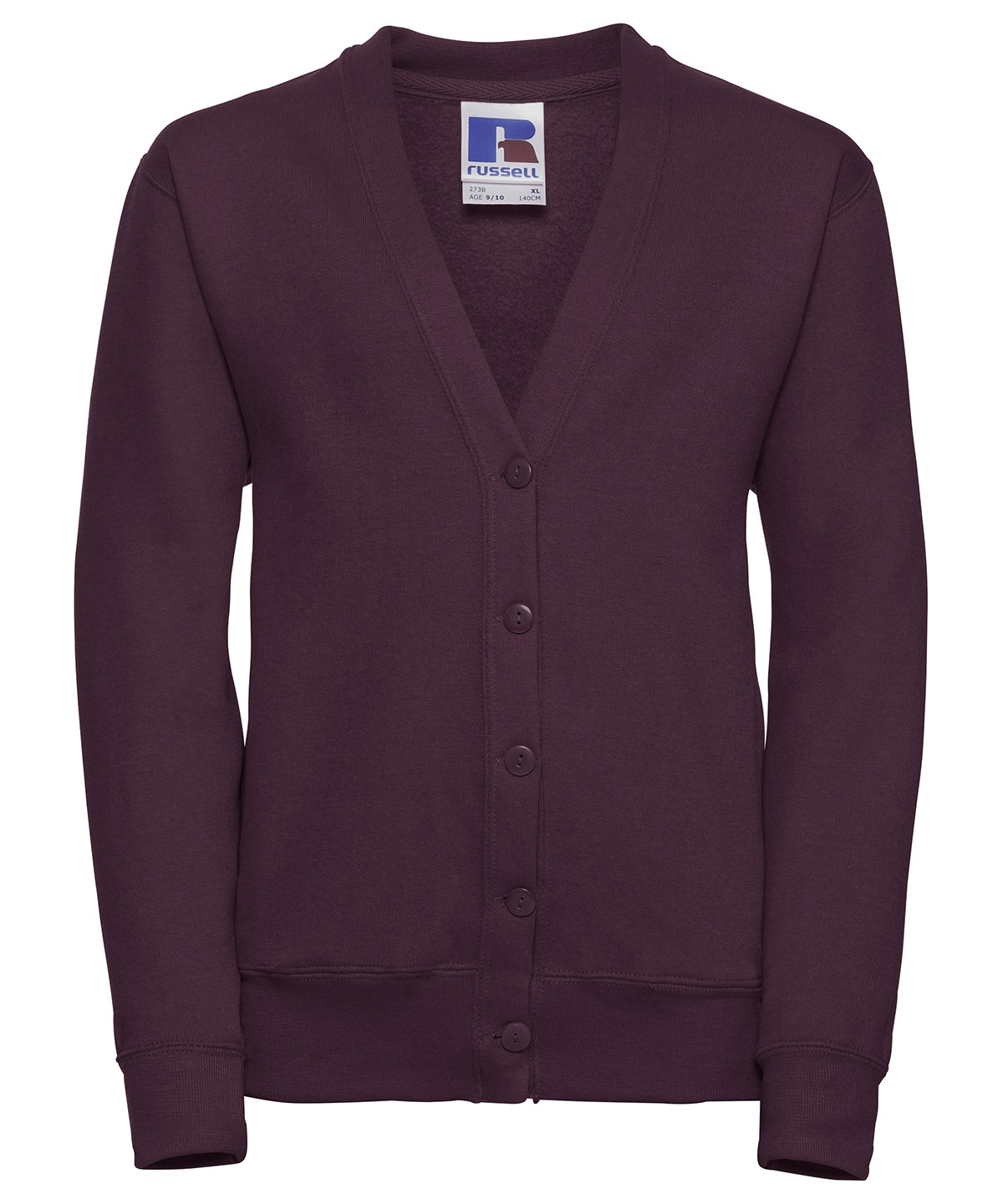 Kids Cardigan Burgundy Size 34