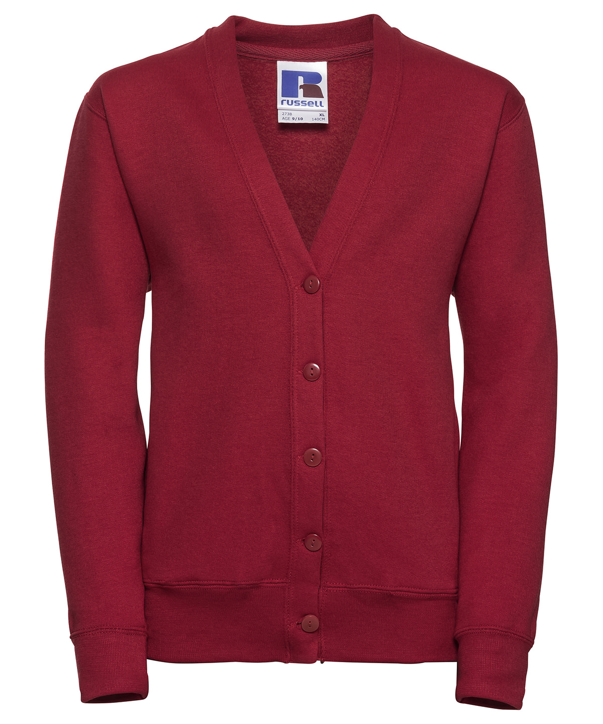 Kids Cardigan Classic Red Size 34