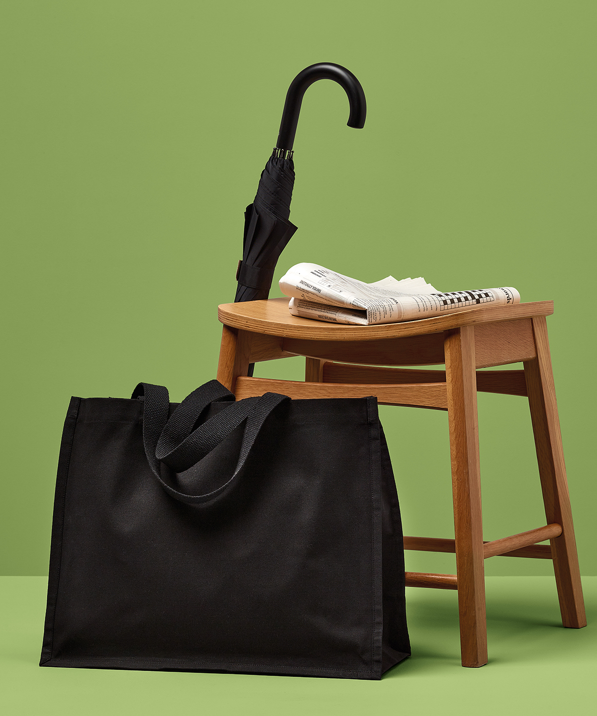 Recycled premium canvas stand-up shopper Recycled premium canvas stand-up shopper