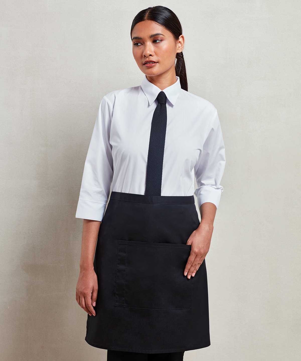 ‘Colours collection’ mid-length pocket apron-Premier