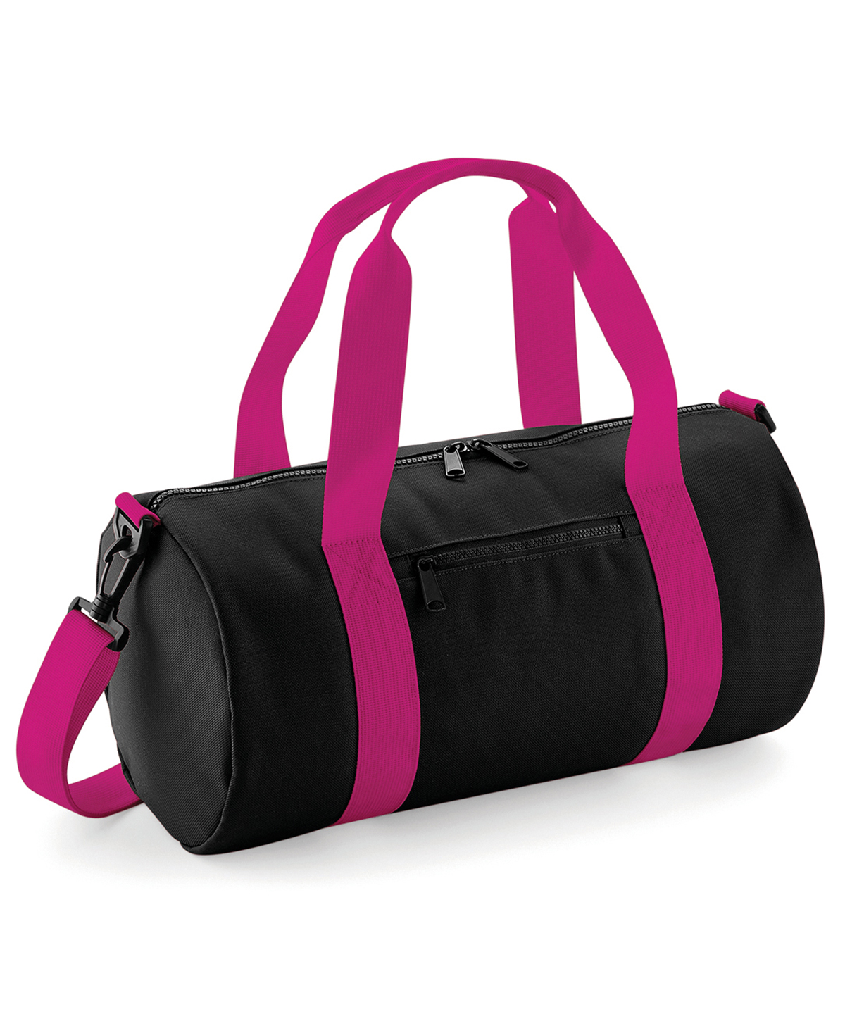 Mini Barrel Bag Black/Fuchsia Size One Size