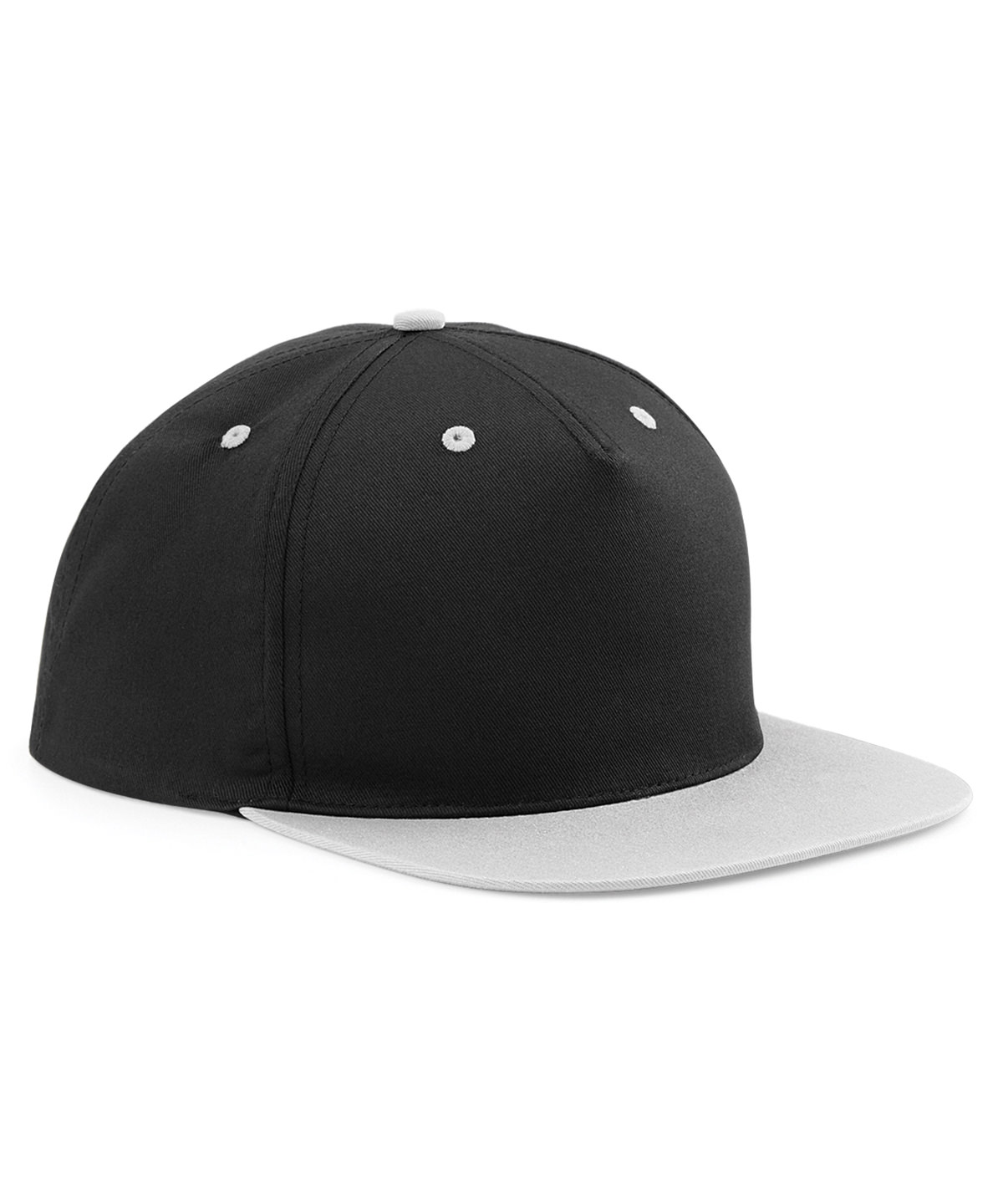 5-Panel Contrast Snapback Black/Grey Size One Size