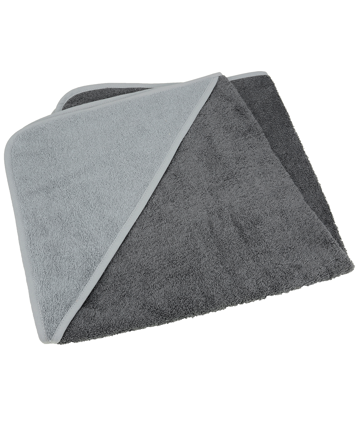 Babiezz® Medium Baby Hooded Towel Graphite/Anthracite Grey/Anthracite Grey Size One Size