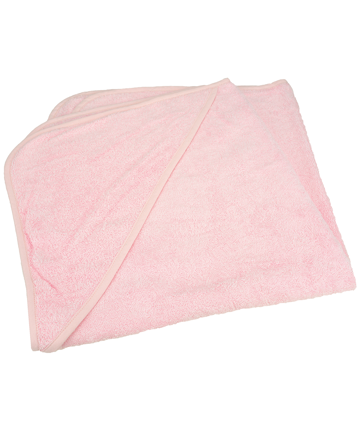 Babiezz® Medium Baby Hooded Towel Light Pink/Light Pink/Light Pink Size One Size