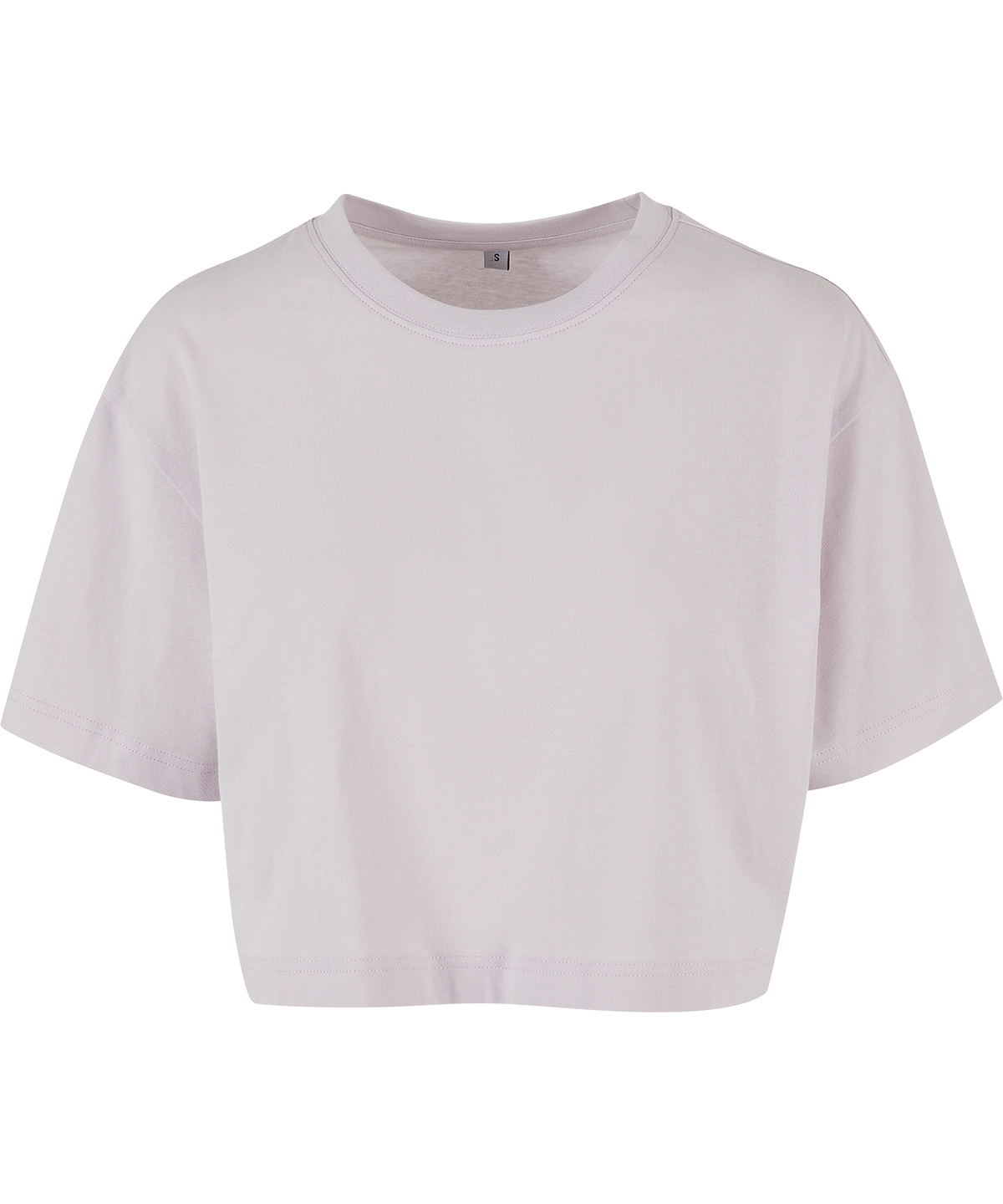 Women’s short oversized tee, front
