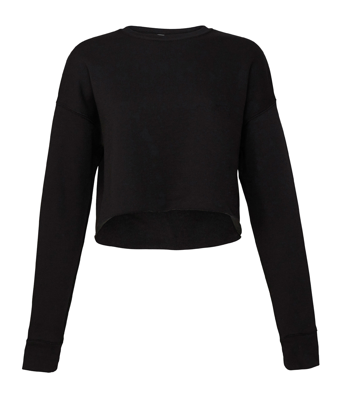 Women’s cropped crew fleece Women’s cropped crew fleece