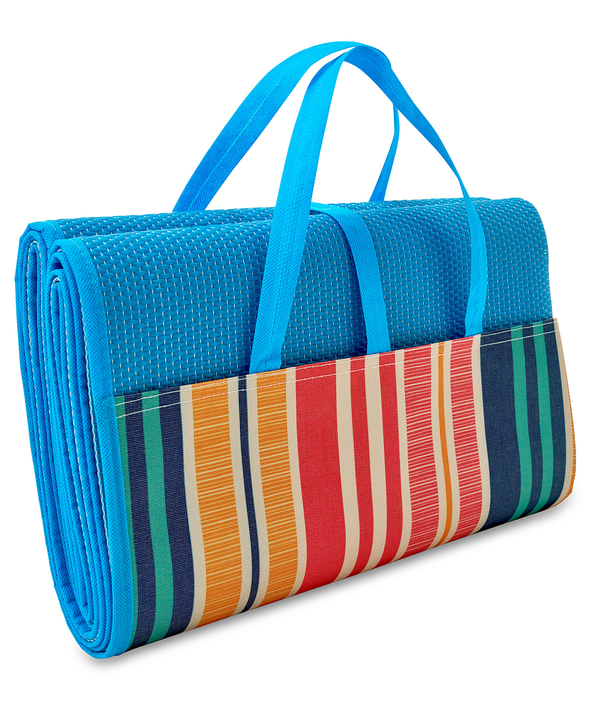 Beach mat worn