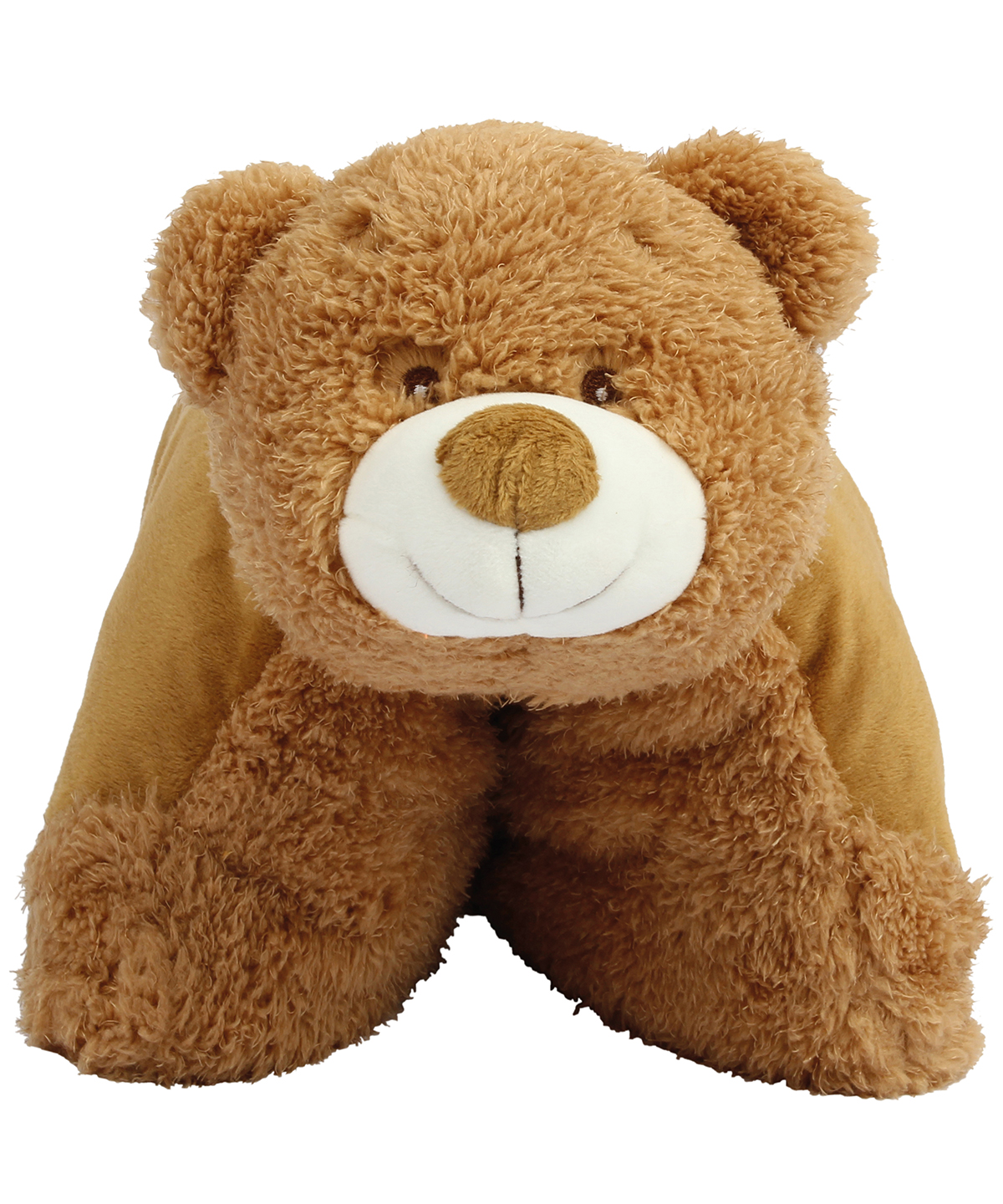 Bear Cushion Mid Brown Size One Size