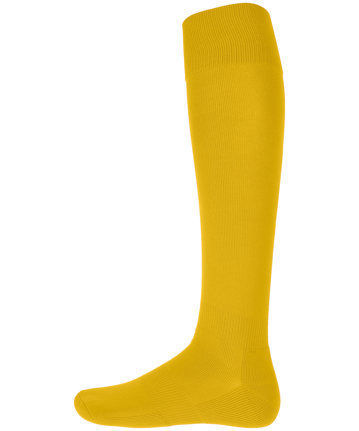 Plain Sports Socks Yellow Size 1012