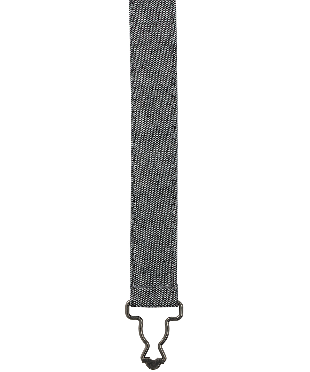 Cross Back Interchangeable Apron Straps Black Reverse Denim Size One Size