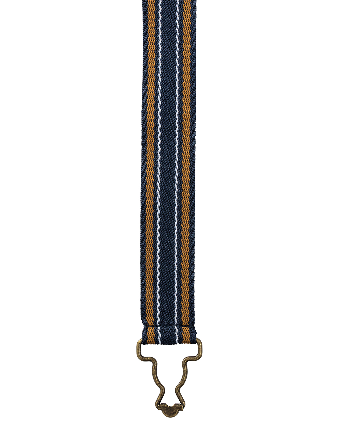 Cross Back Interchangeable Apron Straps Navy Stripe Size One Size