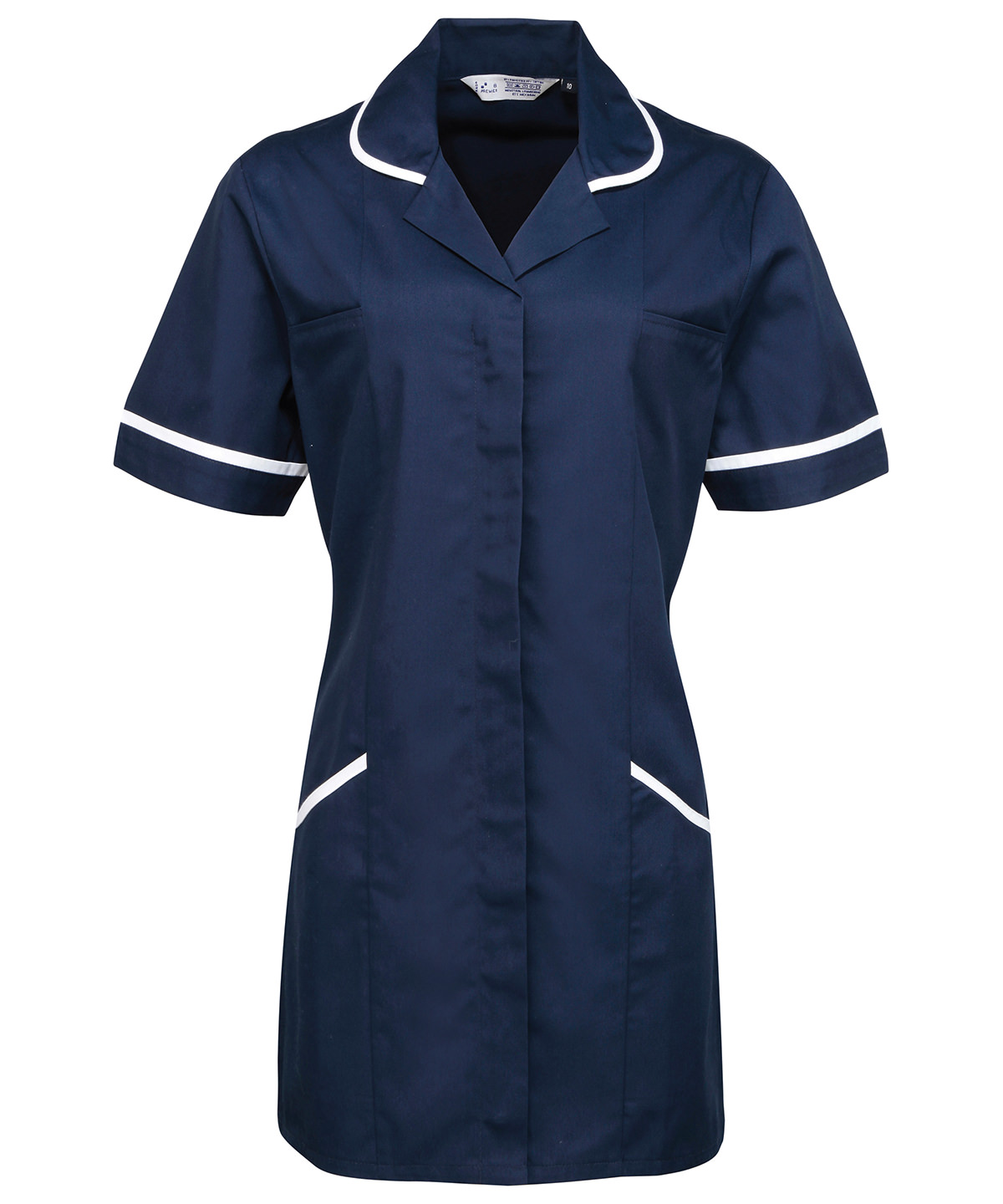 Vitality Healthcare Tunic Navy/White Size 10